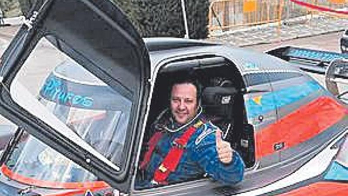 El piloto cordobés Antonio de los Ríos.