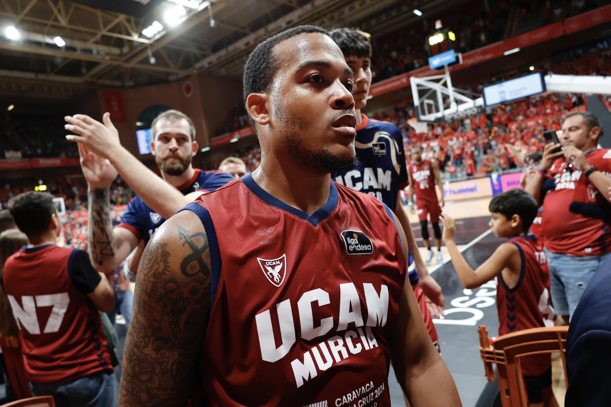 Las imágenes del cuarto partido de semifinales de la ACB entre el UCAM Murcia - Unicaja