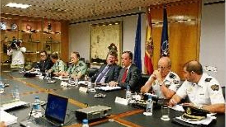 La comissió antiviolència es va reunir ahir a Madrid.