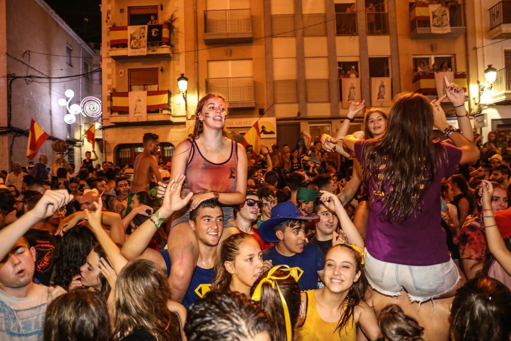 Borrachera de alegría en la retreta callosina