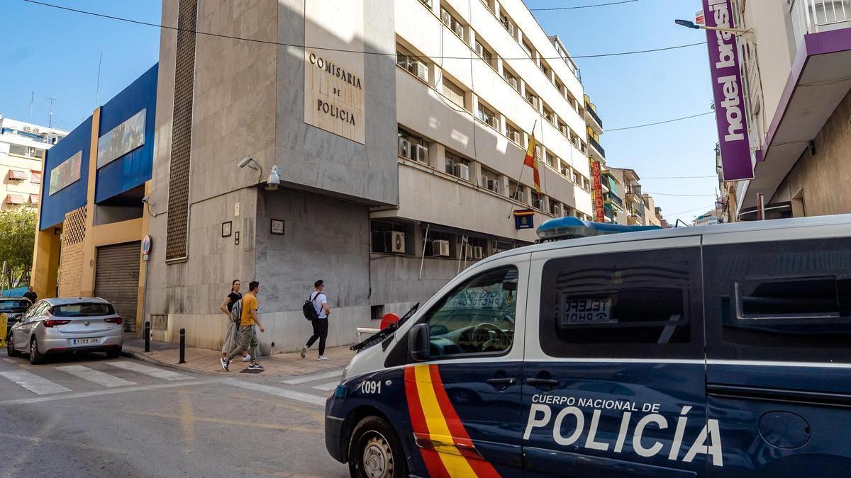 magen de archivo de la Comisaría de Benidorm, donde se denunció la desaparición de la víctima.
