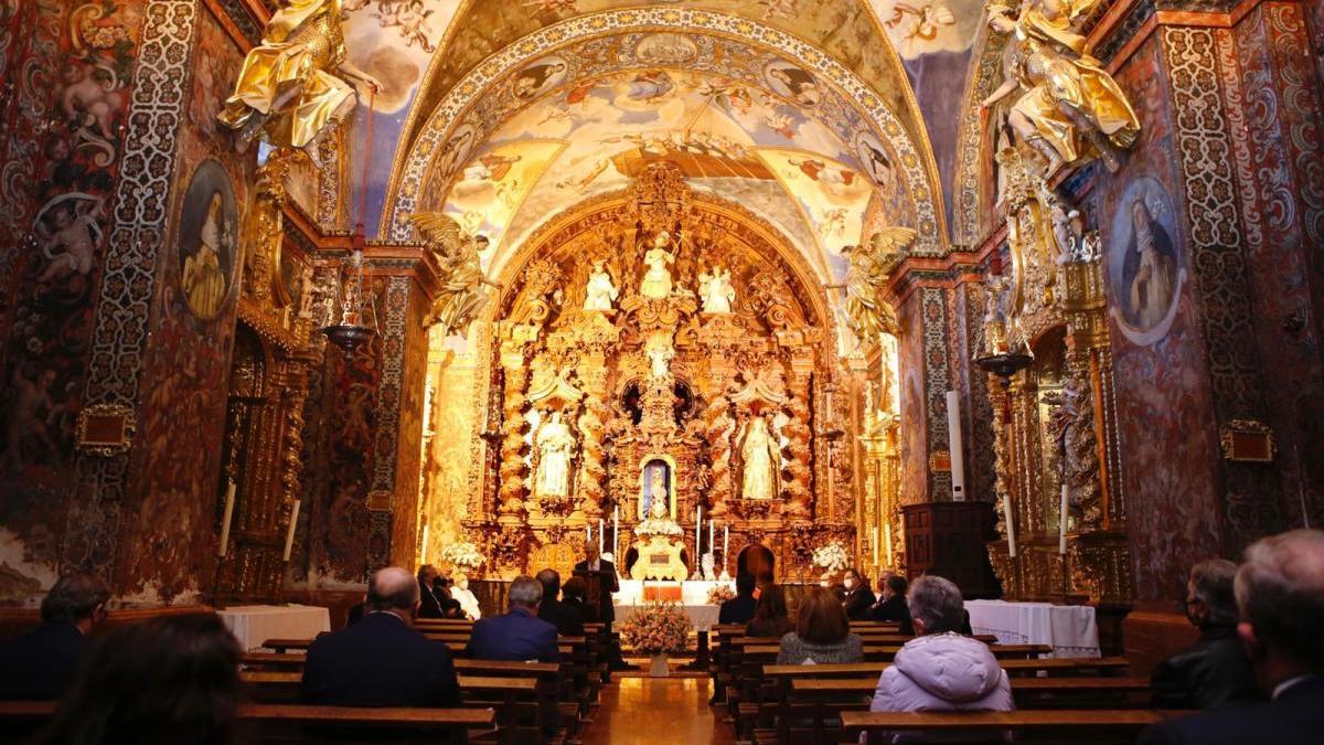 Exaltación a San Álvaro en el santuario de Scala Coeli de Santo Domingo.