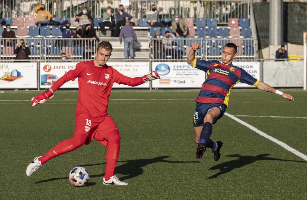 L''estrena del Llagostera contra l''Andorra, en imatges