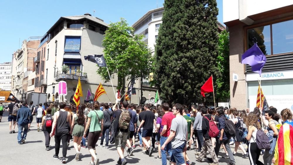 Vaga d'estudiants a Girona