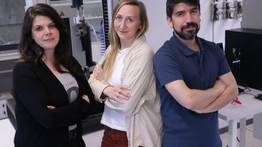 Belén Montero, Anja Schmidt y Danny Moncada. | LOC
