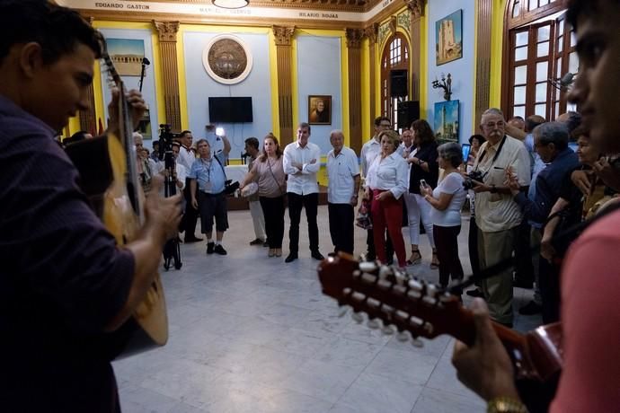 Visita americana de Fernando Clavijo