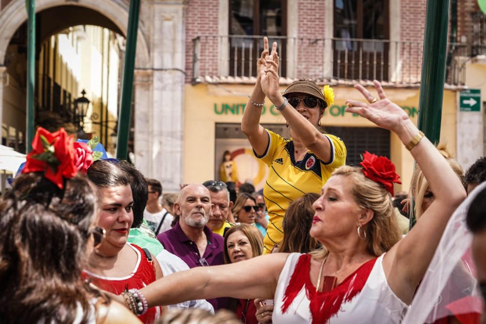 Último día de Feria en el Centro de Málaga