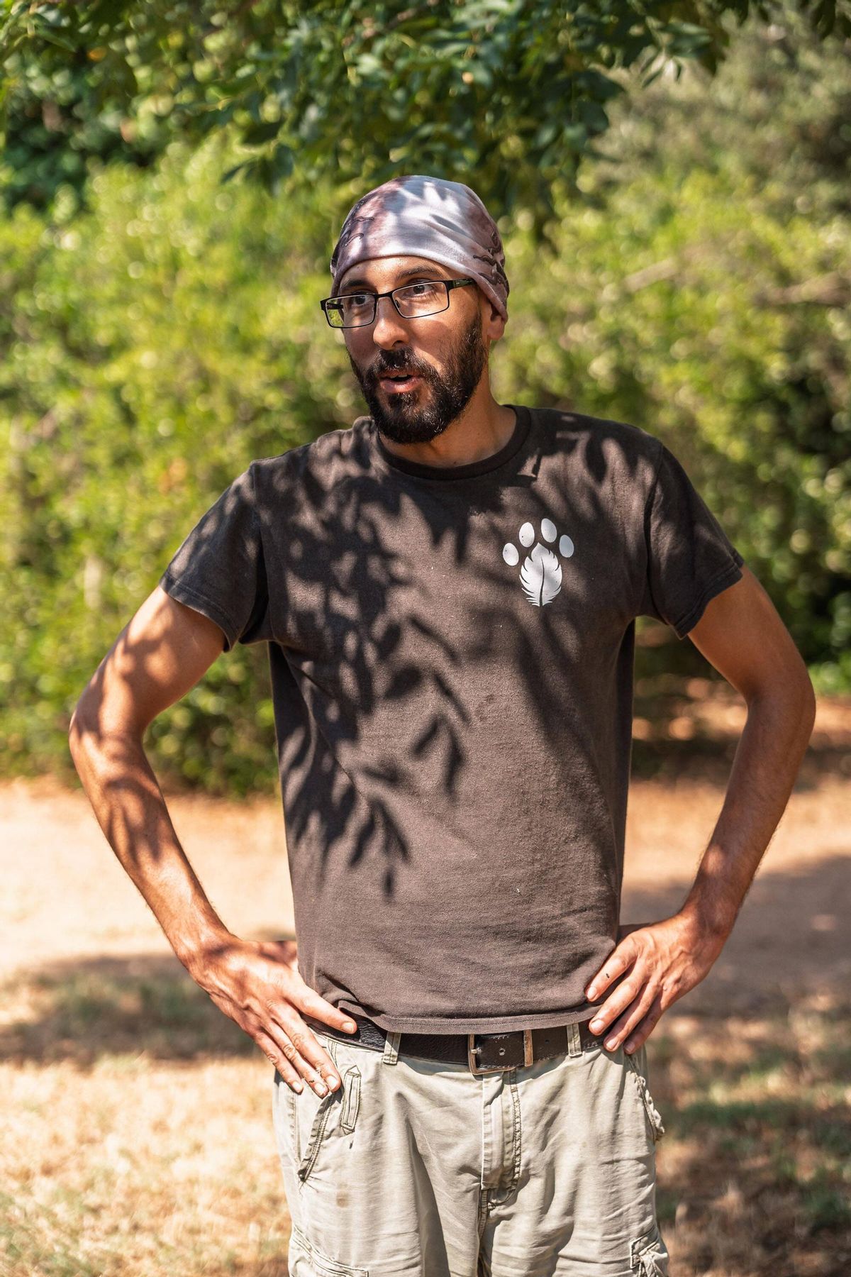 Víctor Romero, veterinario y voluntario en AMUS.