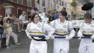 Satélite Teatro: unos astronautas que viajan de Tenerife a Alemania