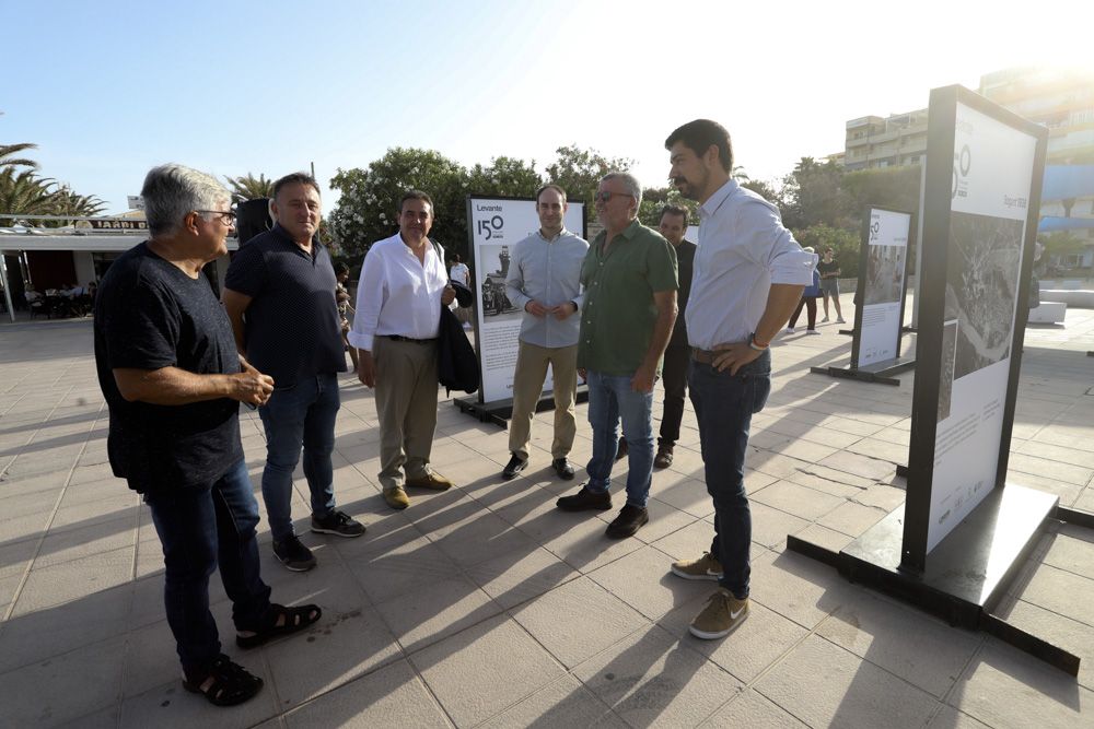 La exposición fotográfica de Camp de Morvedre, por el 150 aniversario de Levante-EMV, se traslada de Sagunt al Port de Sagunt.