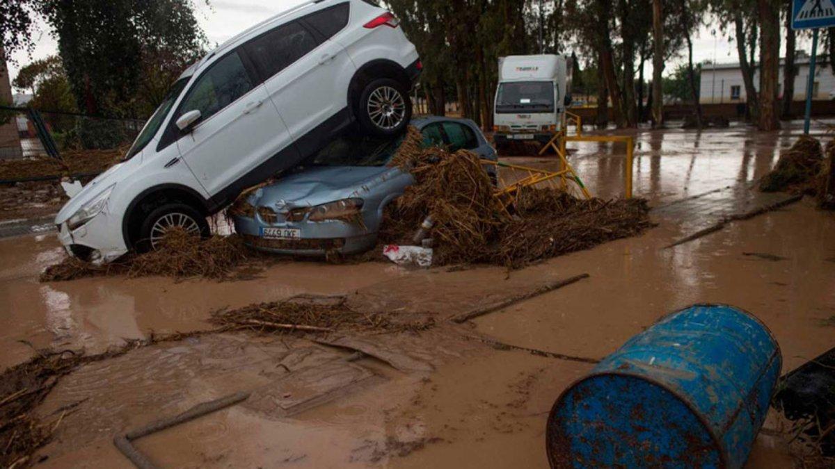 El Málaga-Numancia solidario con las inundaciones