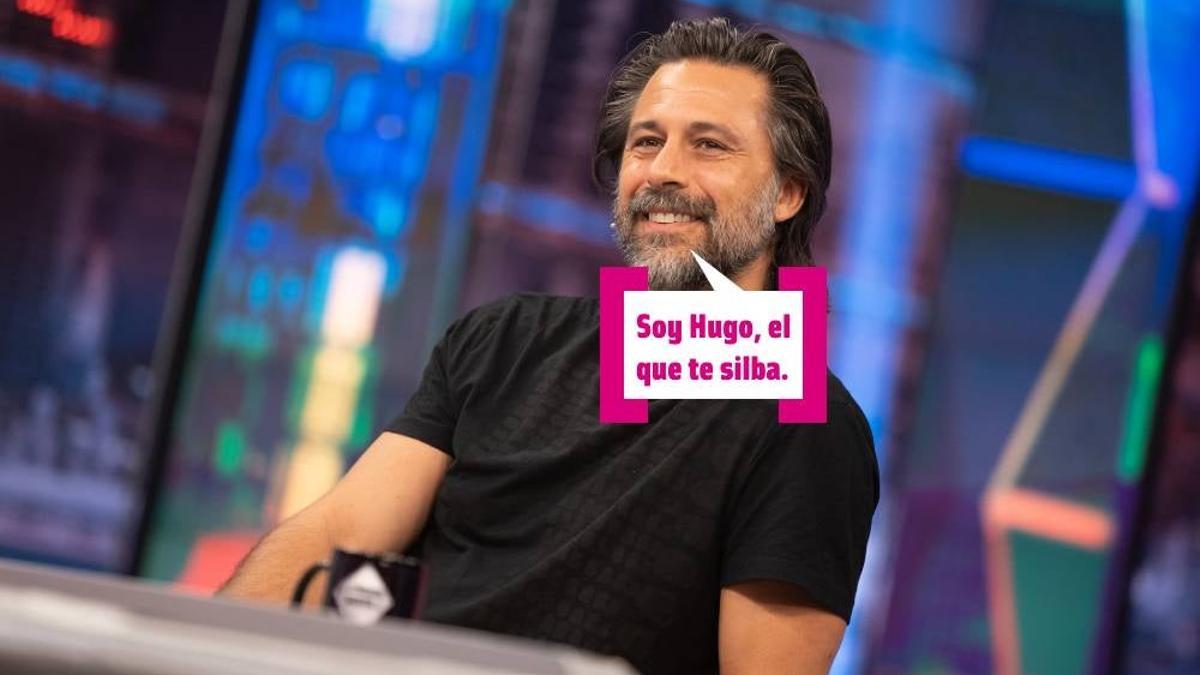 Hugo Silva en el programa 'El hormiguero'