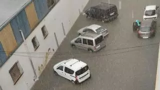 El aviso naranja por lluvias pone en guardia a la Marina Alta