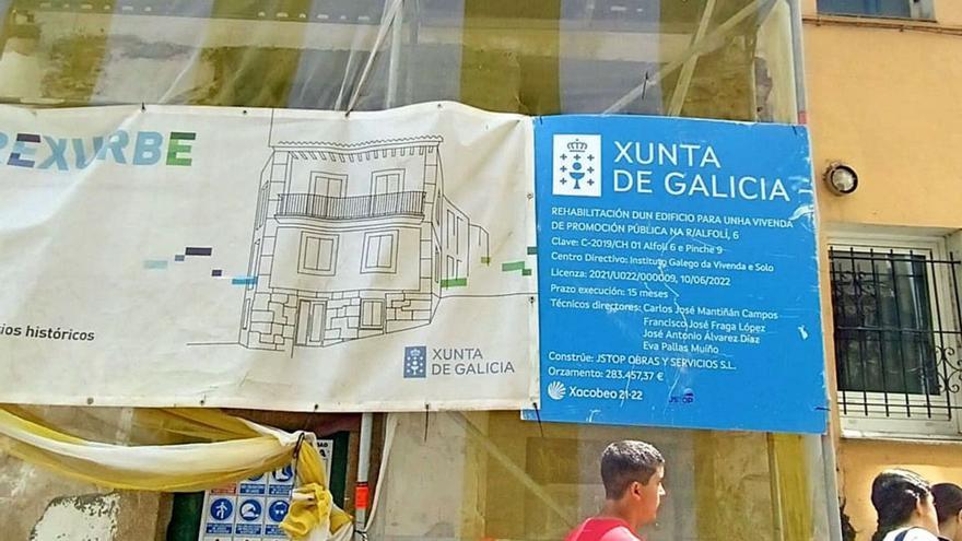 Un centenar de betanceiros aspiran a dos viviendas sociales de alquiler