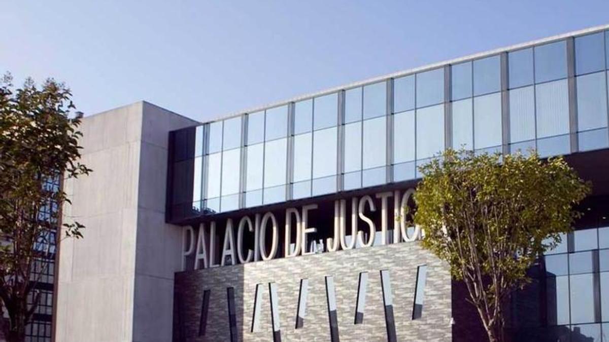 El Palacio de Justicia gijonés, donde declararon los detenidos.
