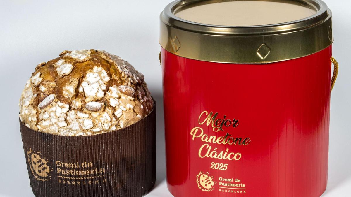 El 'panettone' de Oriol Carrió, el mejor de España en la categoría de pieza clásica (con frutas) de 2025.