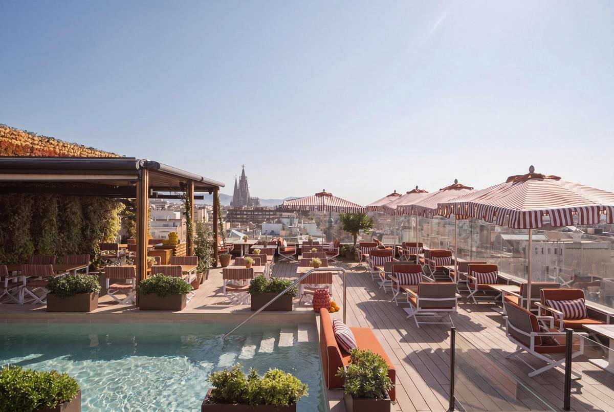 El rooftop del Majestic Hotel &amp; Spa Barcelona, un plan de altura.
