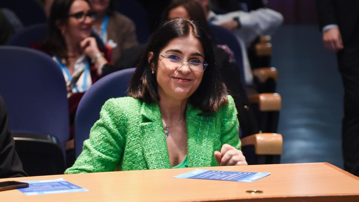 La ministra de Sanidad, Carolina Darias.