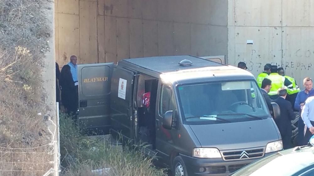 Grave accidente entre Lorca y Águilas