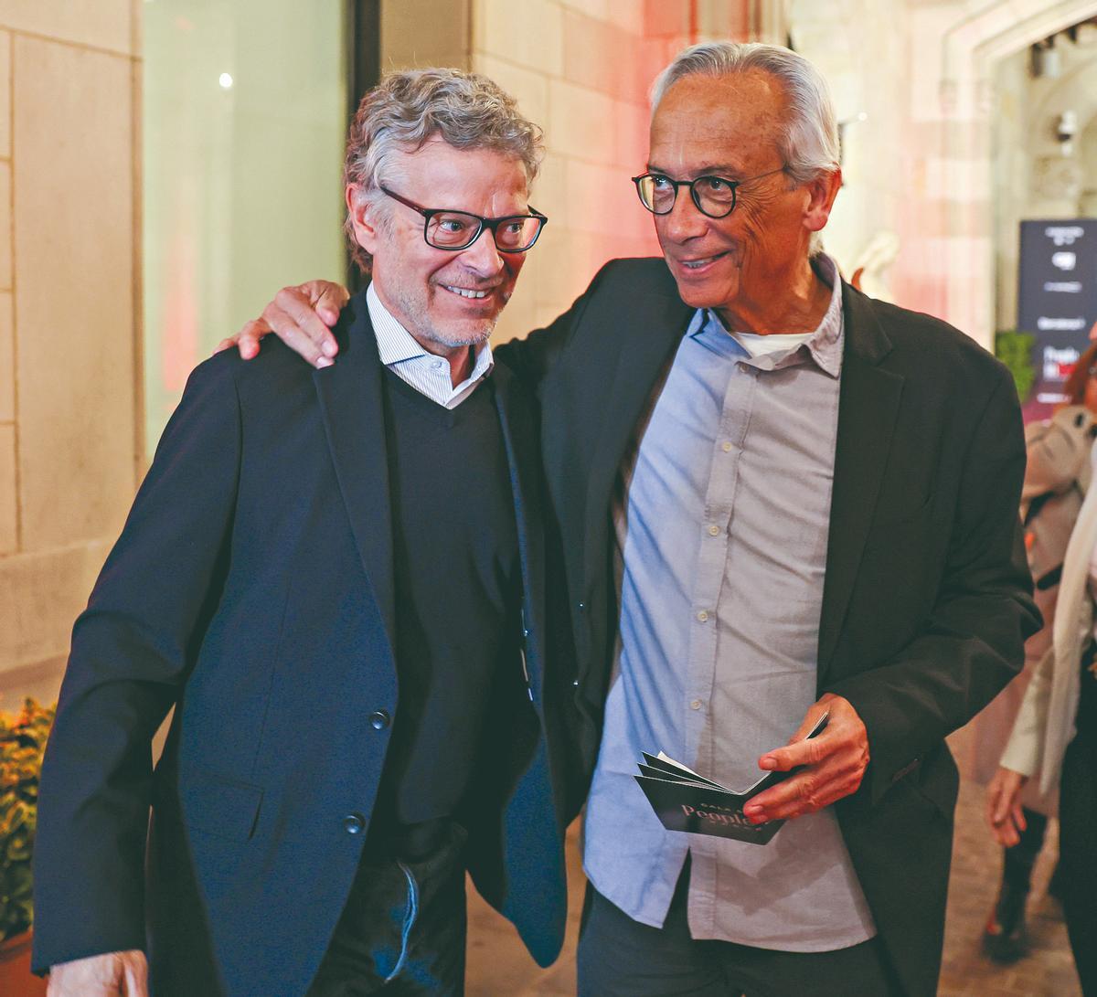 Joan Vehils, director de SPORT, y Bonaventura Clotet