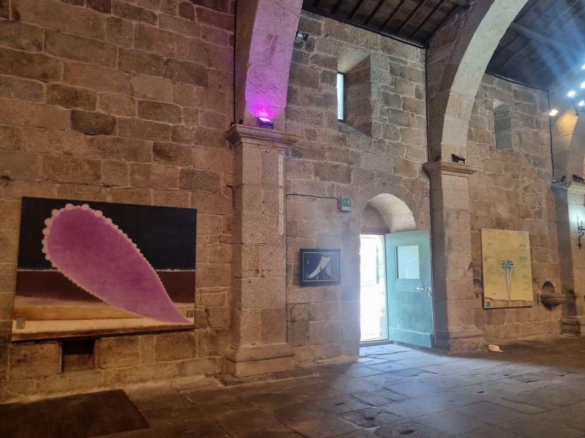 Dos obras dela muestra de Lane.