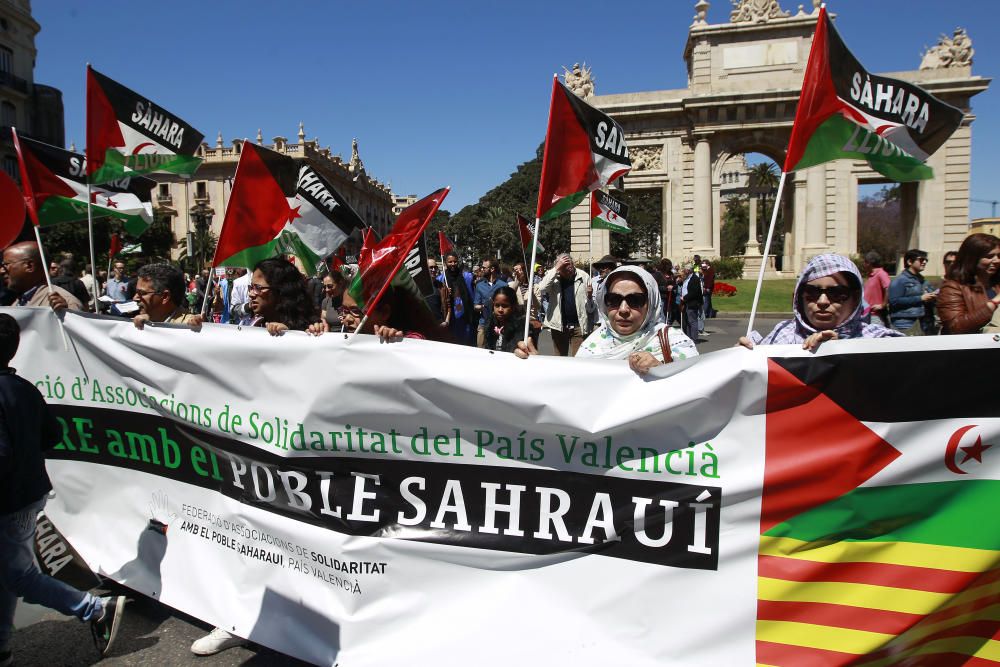 Manifestación del 1 de mayo en Valencia