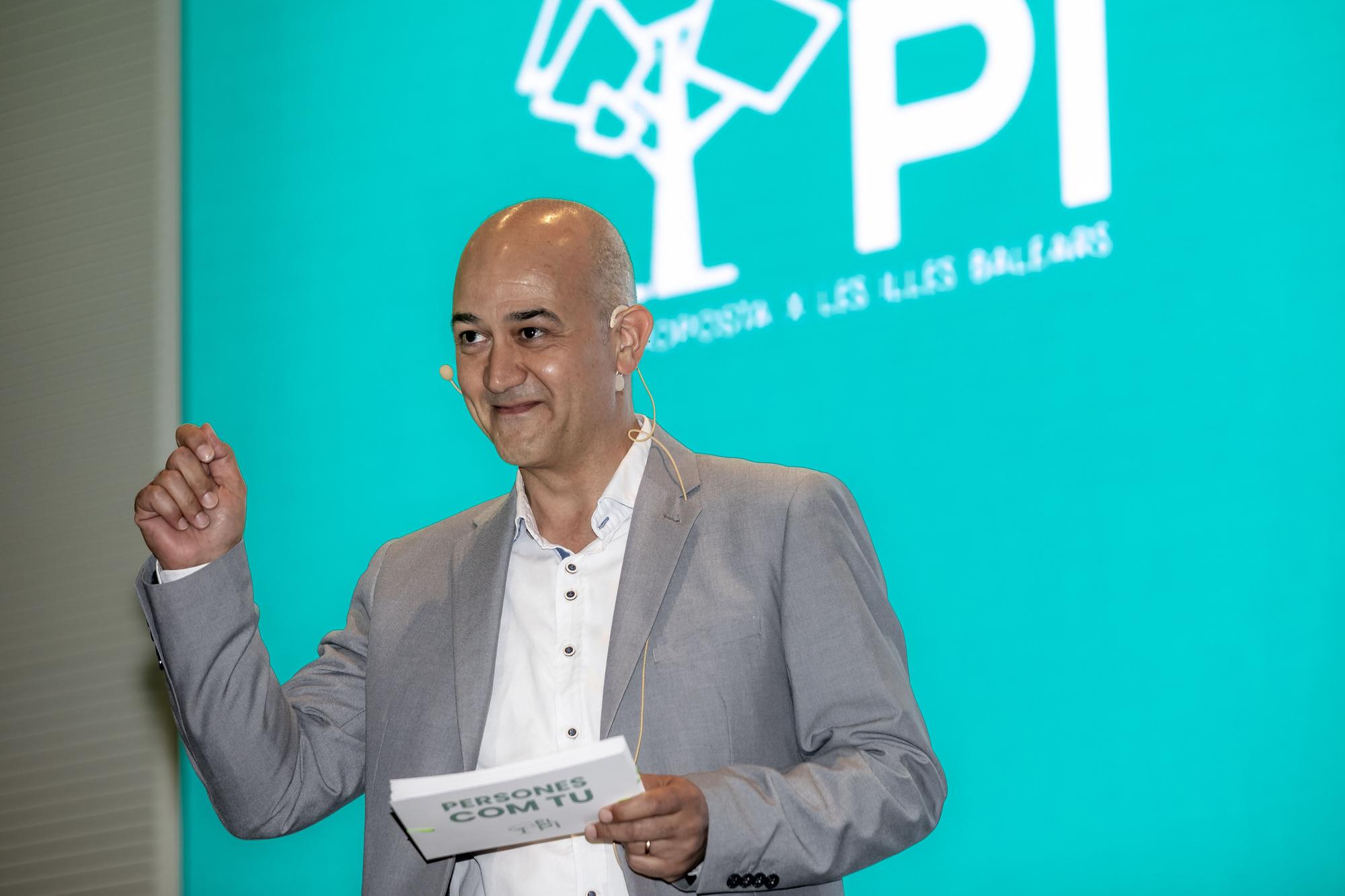 Josep Melià: "El Pi será decisivo en los futuros gobiernos de Baleares, ya que somos la mejor vacuna contra los extremismos"