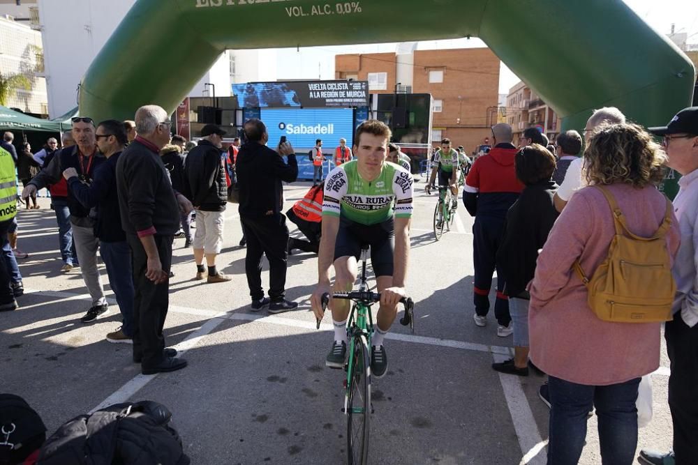 Primera etapa de la Vuelta Ciclista Murcia 2020: Salida desde Los Alcázares