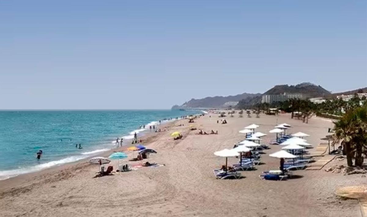 PLaya de Mojácar (Almería).