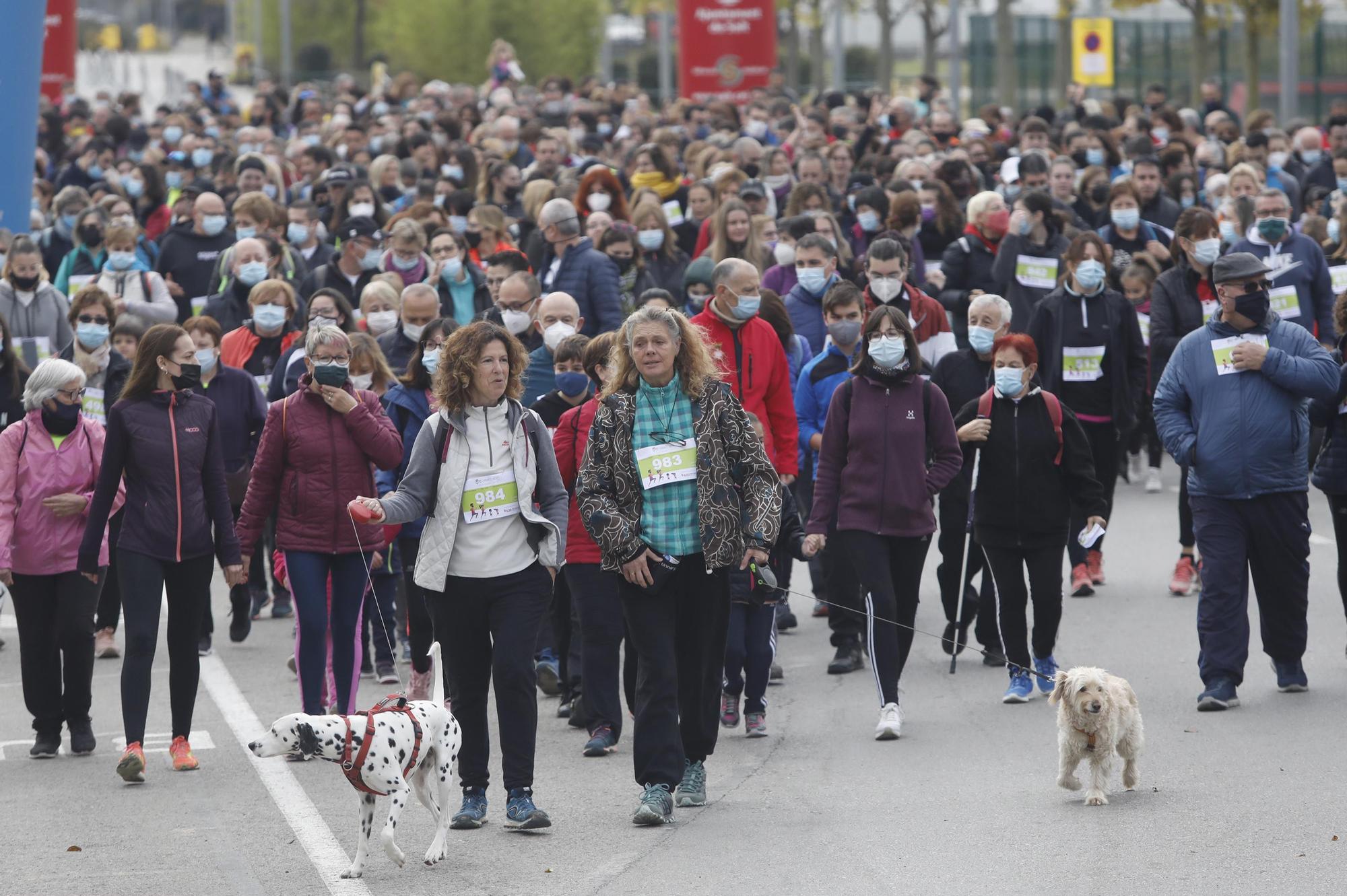 Un miler de persones participen a la 4a la Cursa Solidària per la Malaltia Duchenne