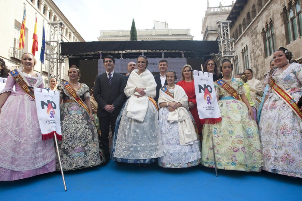 Las fallas en la Diputación contra la violencia machista