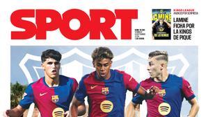 Esta es la portada SPORT de hoy, domingo 8 de setiembre de 2024