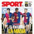 Esta es la portada SPORT de hoy, domingo 8 de setiembre de 2024