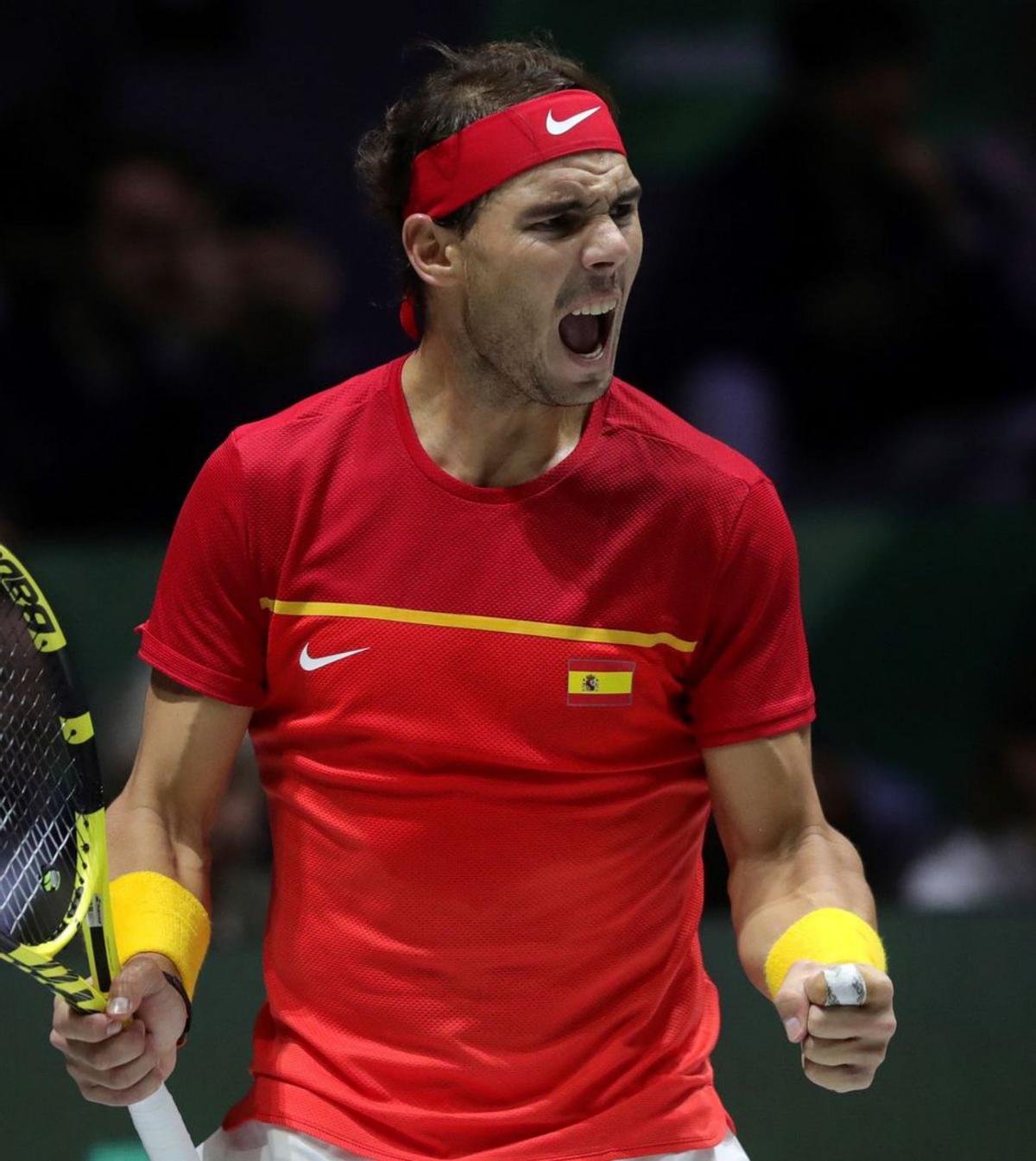 Nadal s’apunta a la fase final de la Copa Davis a Màlaga