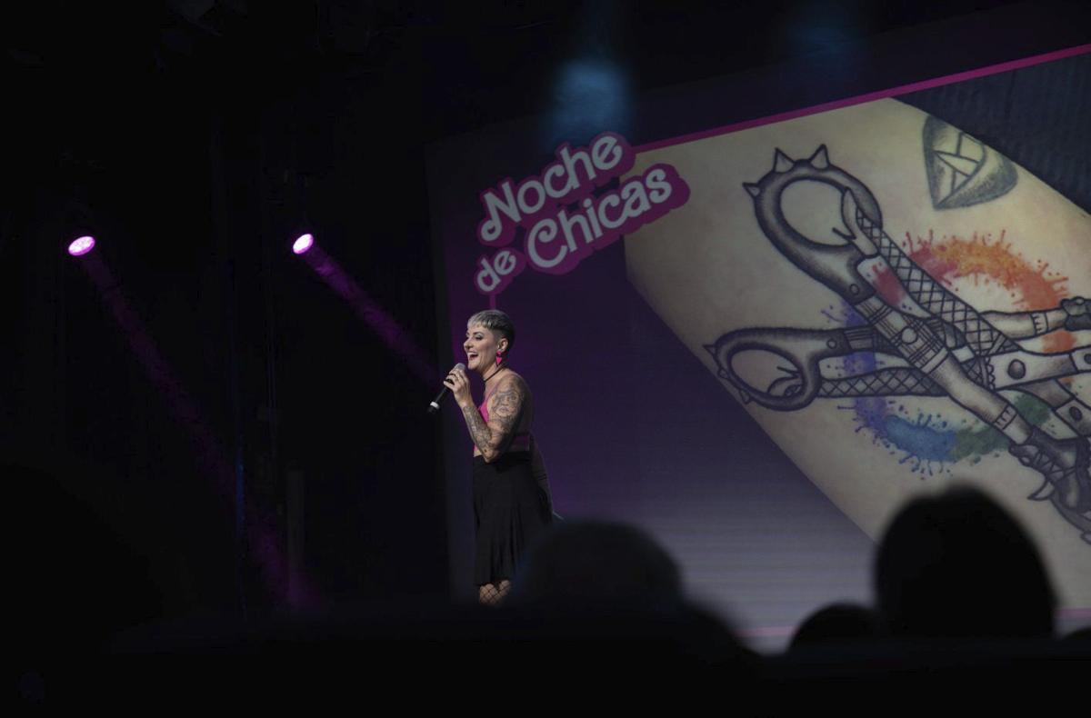 Un momento del espectáculo ‘Noche de Chicas’, que estrenó en septiembre de 2023. | NURIA GÁMIZ