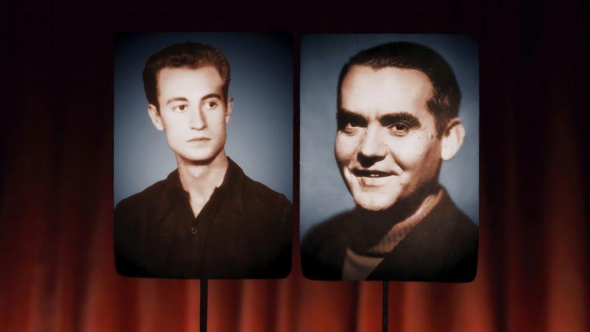 Juan Ramírez de Lucas y Federico García Lorca.