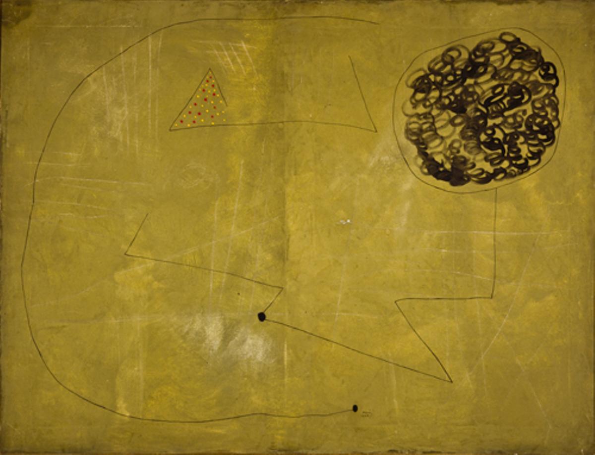 Le Lion, de Joan Miró, obra en la colecció dart contemporàni de La caixa