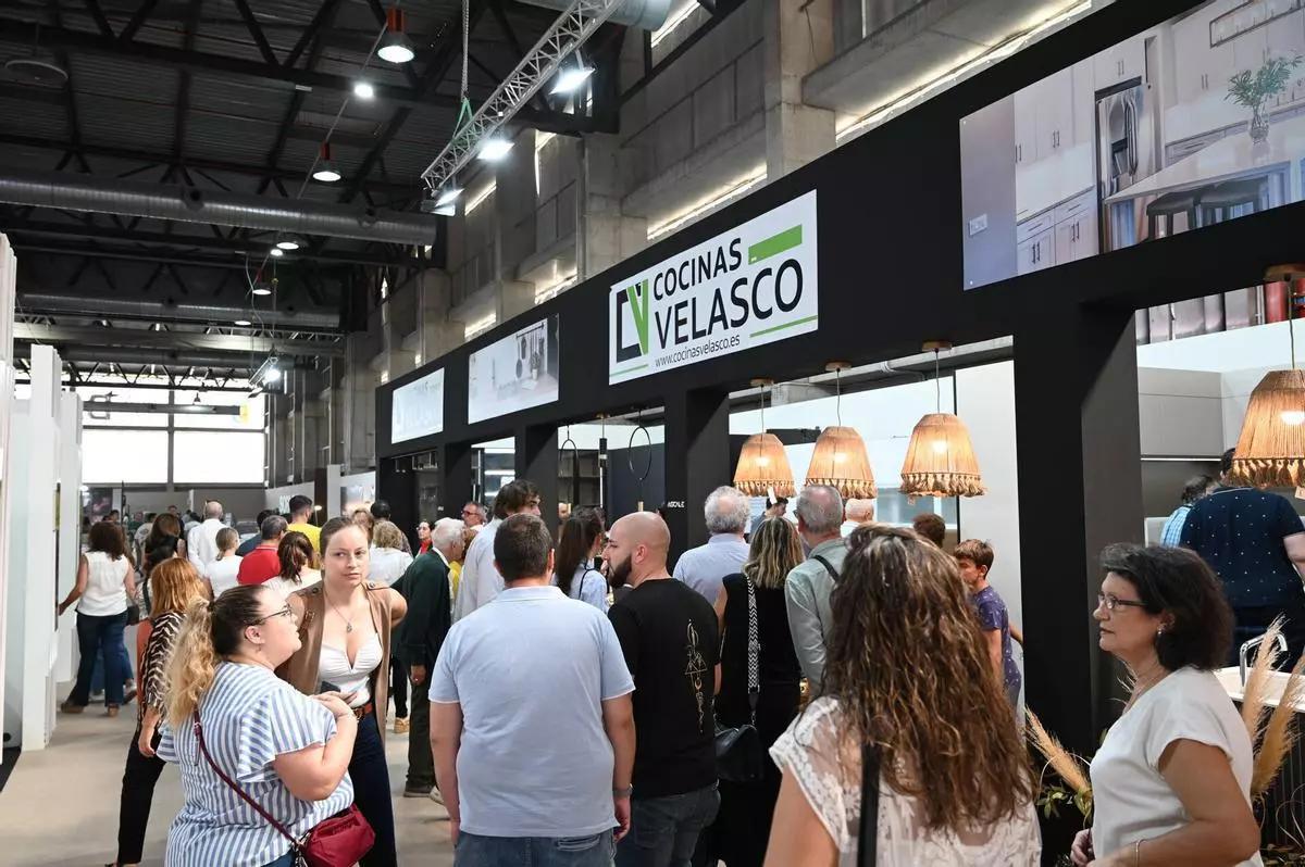 Asistentes a la Feria del Mueble y la Decoración en Ifeba en una pasada edición.