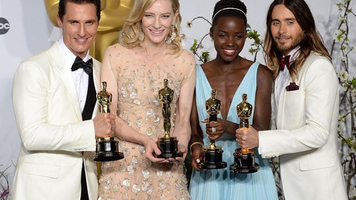 Los premiados de los Oscar 2014