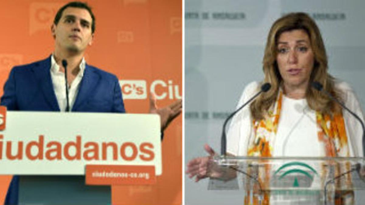 Albert Rivera y Susana Díaz