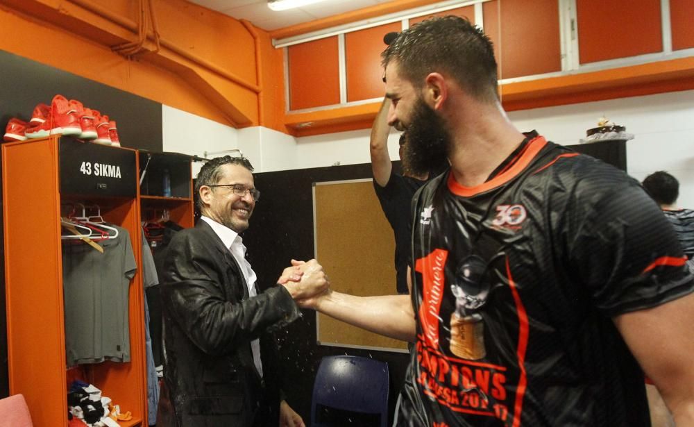 Así ha sido la celebración del Valencia Basket