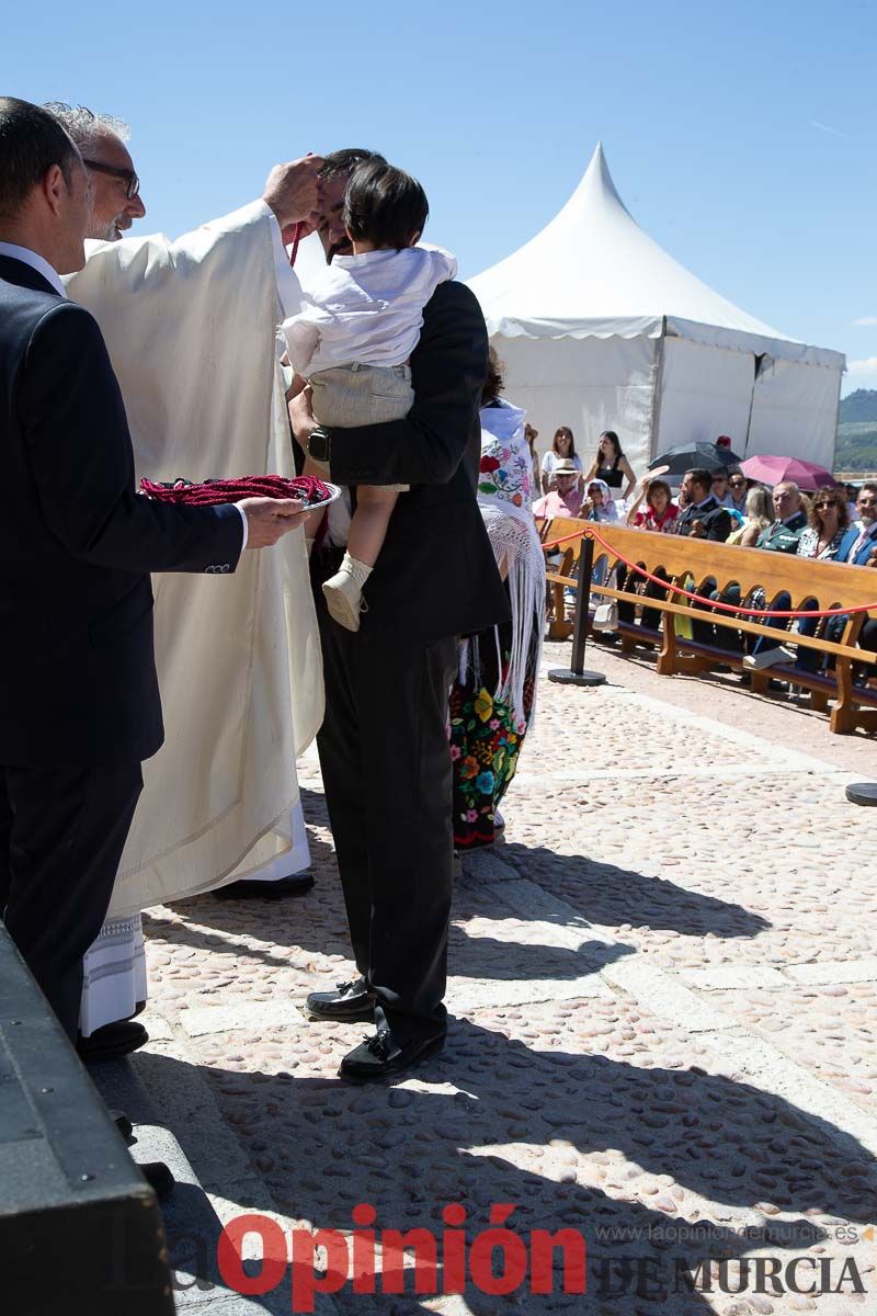 Imposición de nuevos hermanos cofrades de la Vera Cruz de Caravaca