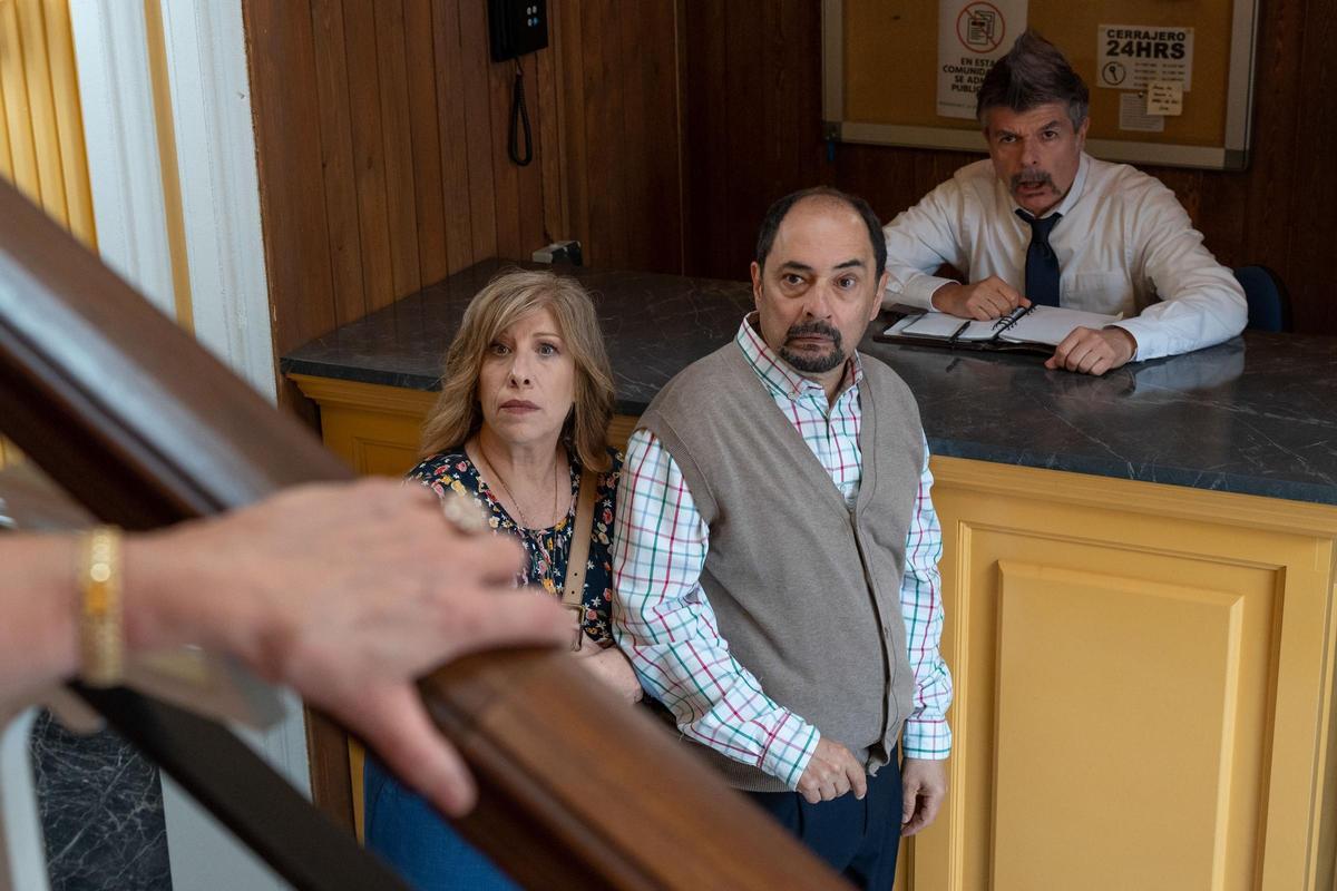 Nathalie Seseña y Jordi Sánchez en 'La que se avecina'