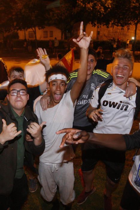 Celebració a Girona de la tretzena Champions del Reial Madrid