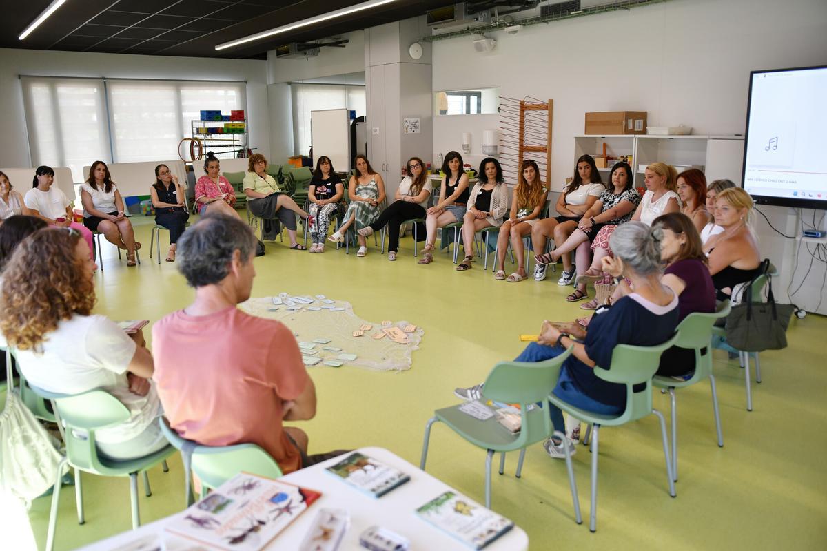 Una de les activitats per reflexionar sobre ciència i infància
