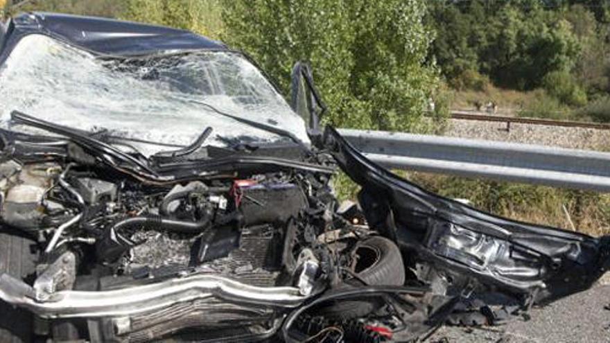 Muere un futbolista español en el primer accidente de tráfico del año