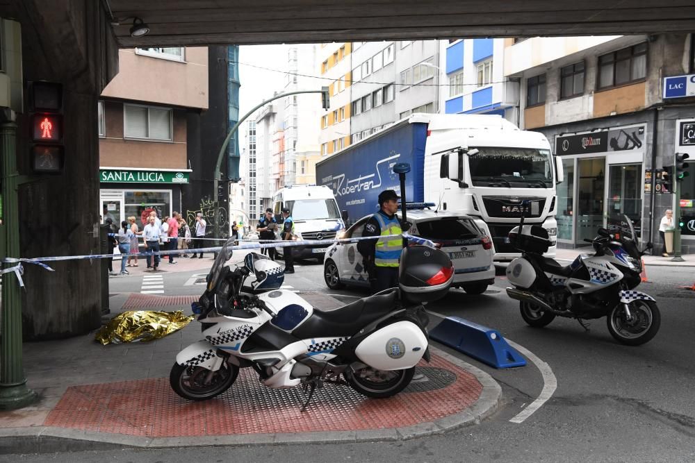 Atropello mortal en A Coruña