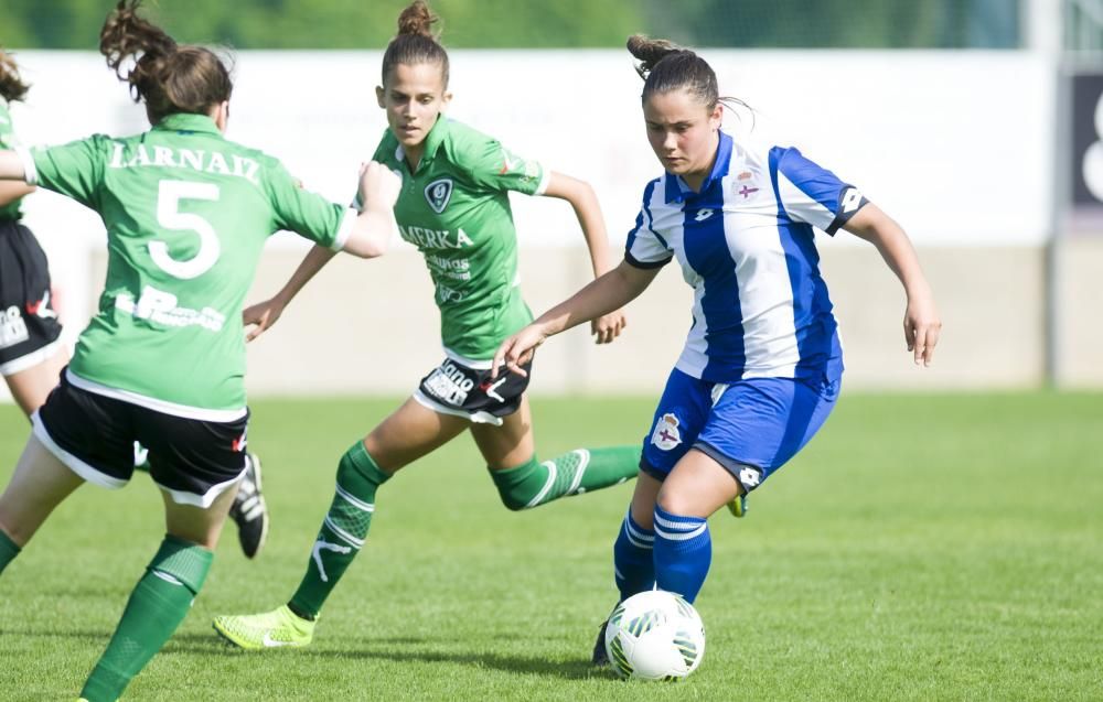 El Dépor femenino empata ante el Oviedo Moderno