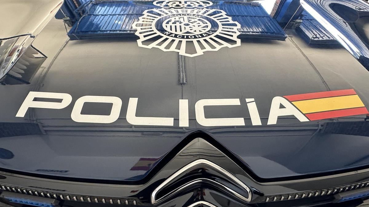 Coche de la Policía Nacional.