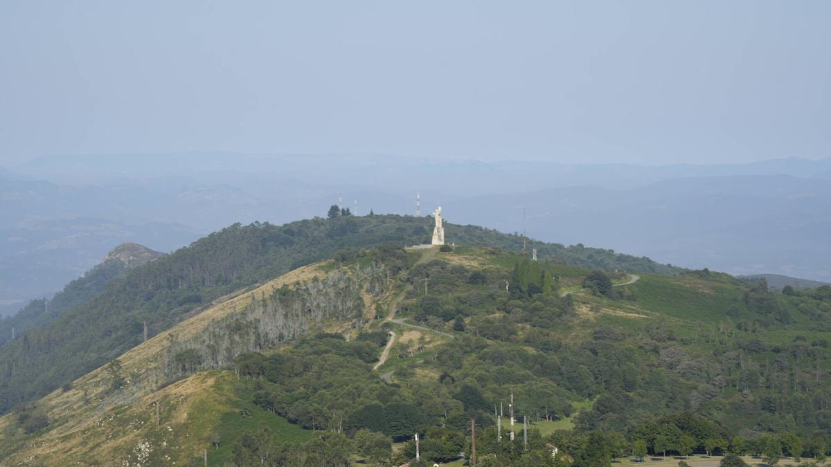 El monte Naranco.